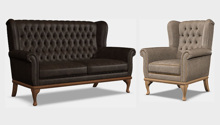 Wood Bros Watton Leather Range